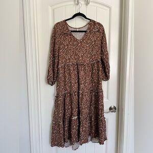 Rylee & Cru Mama Midi Dress